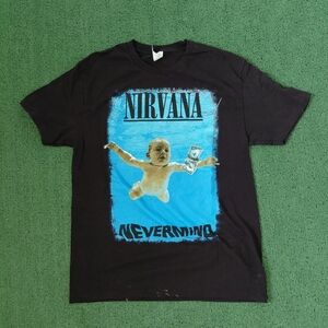 Nirvana Nevermind T Shirt Size Large